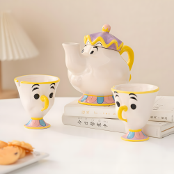Beauty and the Beast Porcelain Set 3 Pcs